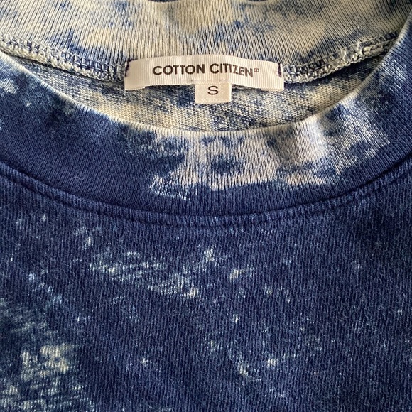 Cotton Citizen dark blue denim tee shirt - Picture 8 of 8
